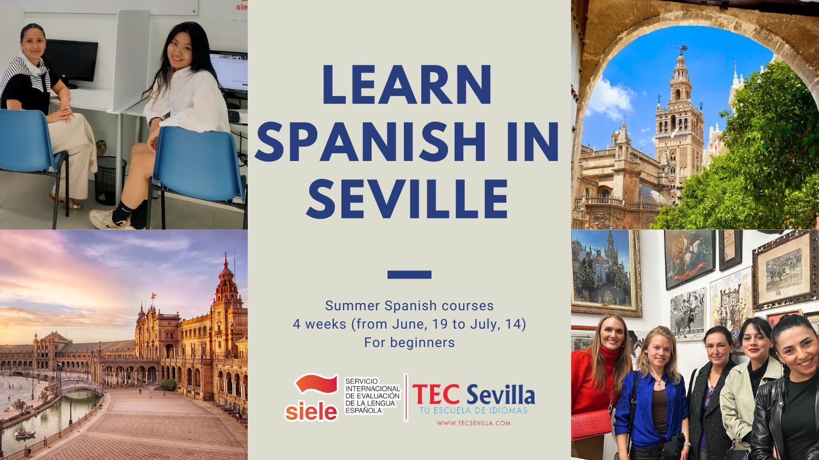 Learn spanish in Seville