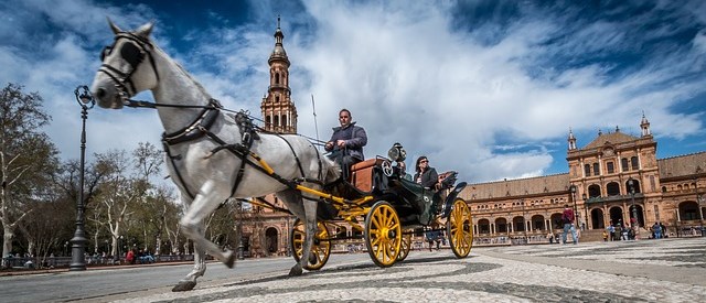 sevilla coche de caballos